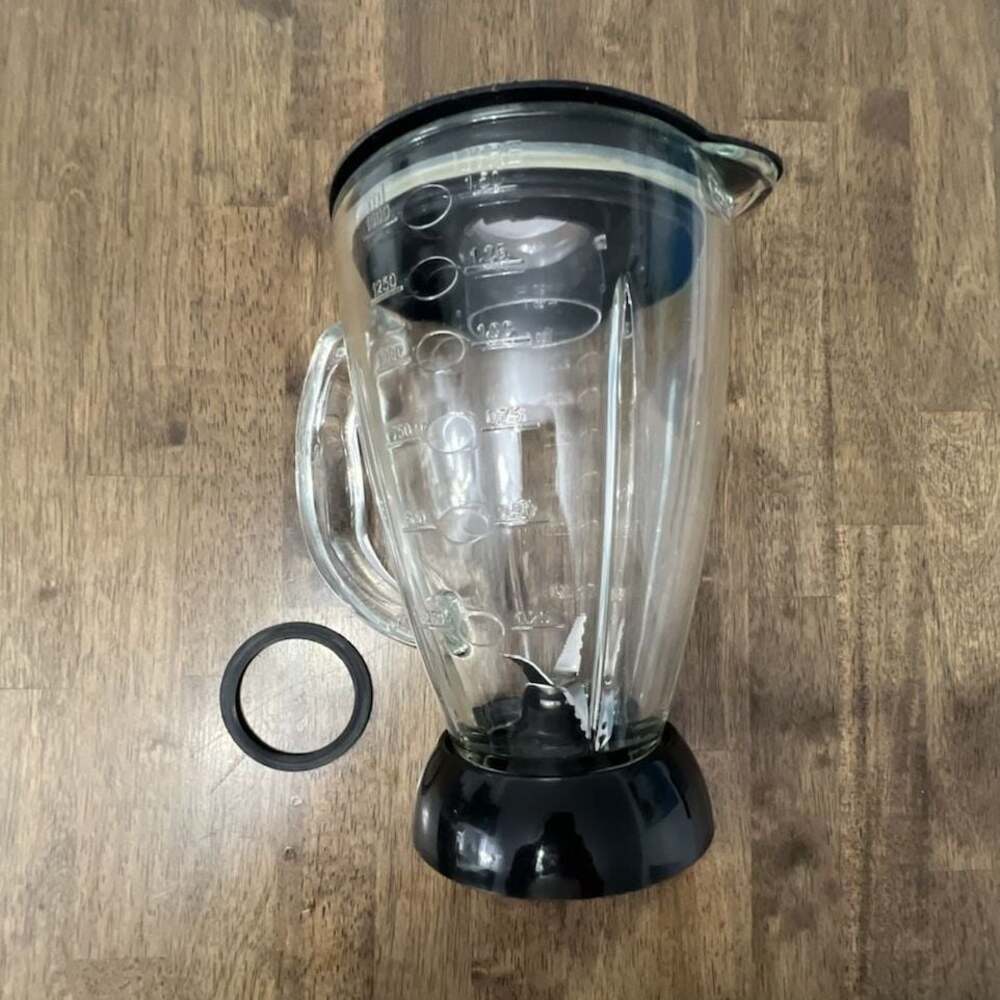 Oster Glass Jar Replacement with Lid and Blade Assembly